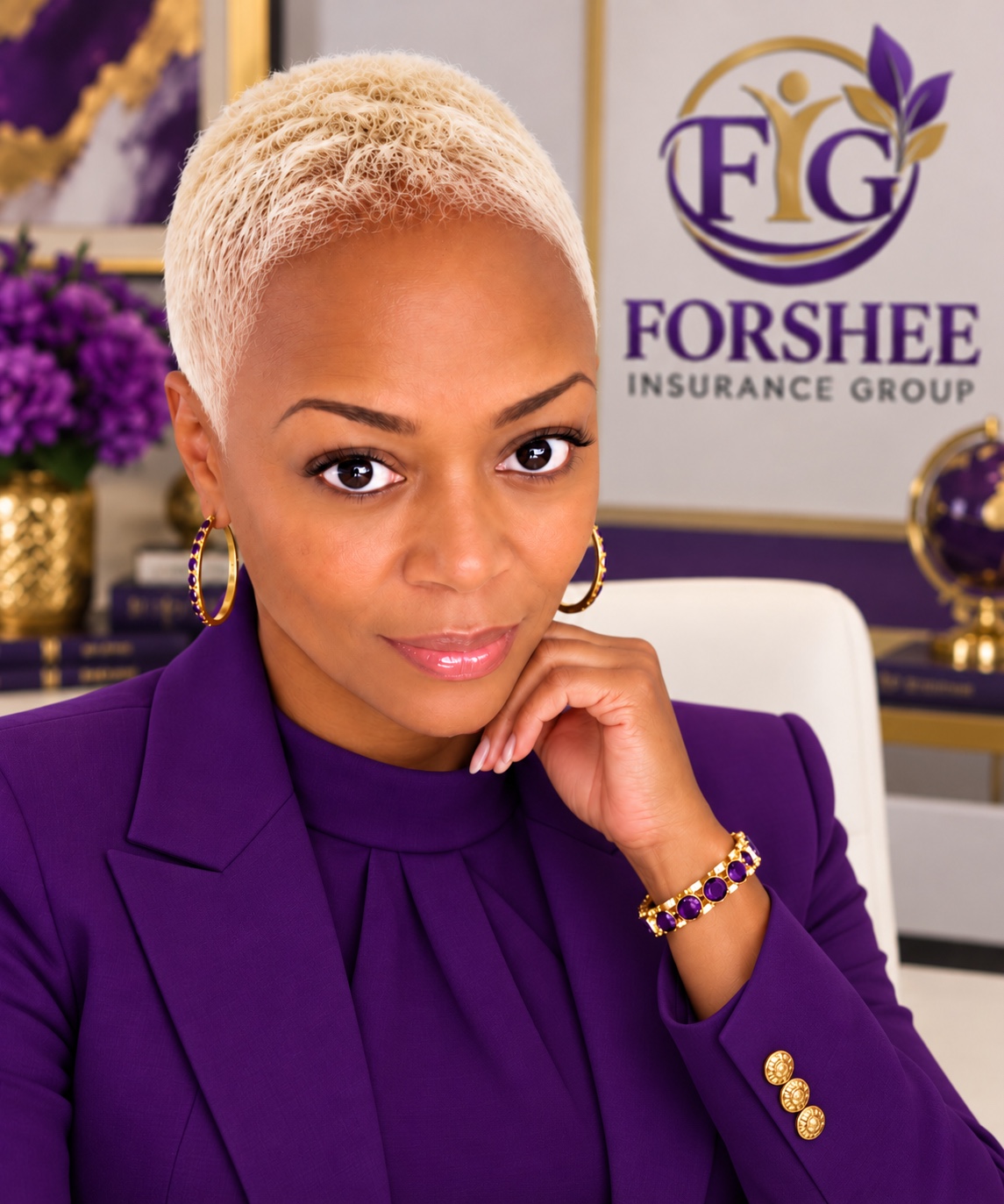 Shondala Forshee, licensed insurance agent and founder of Forshee Insurance Group